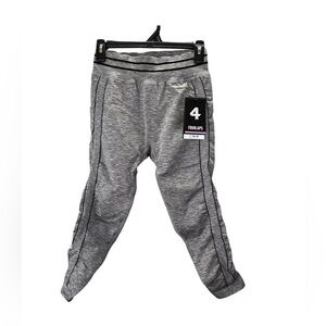 Four Laps FourLaps Aero Seamless Legging size XL Grey Heather Ruched Leg NWT